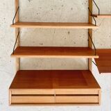 Modular Library Shelf by Poul Cadovius for Royal System Denmark 1960