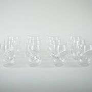 Ensemble de verres, design danois, années 1970, fabriqué au Danemark.
