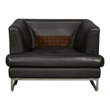armchair, fior di pelle