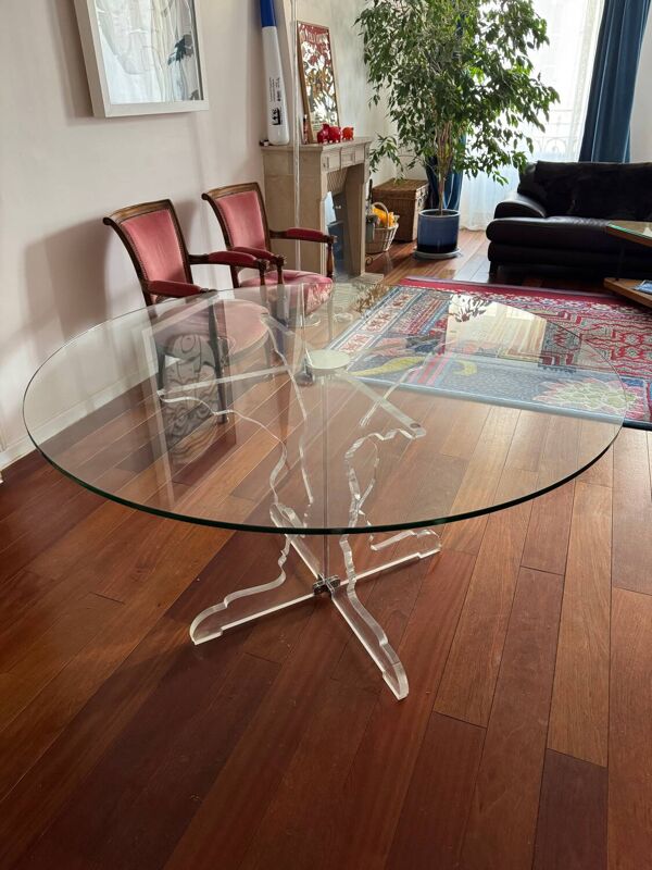 Table de repas ronde Roche Bobois