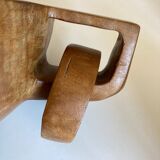 Modernist monoxyl wood cut 1960