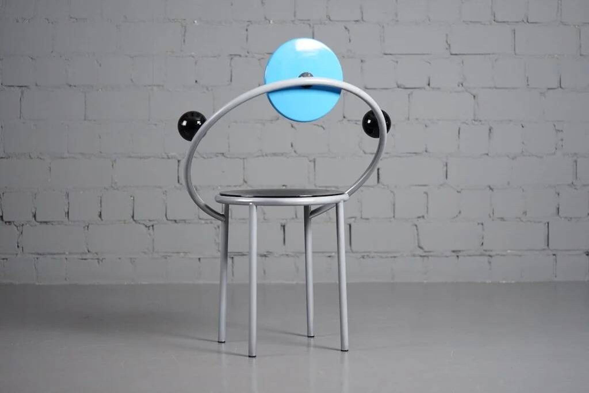 Chaise « First » postmoderne de Michele De Lucchi pour Memphis