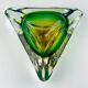 Sommerso glass ashtray from Arte Nuova, Murano, Italy, 1960s.