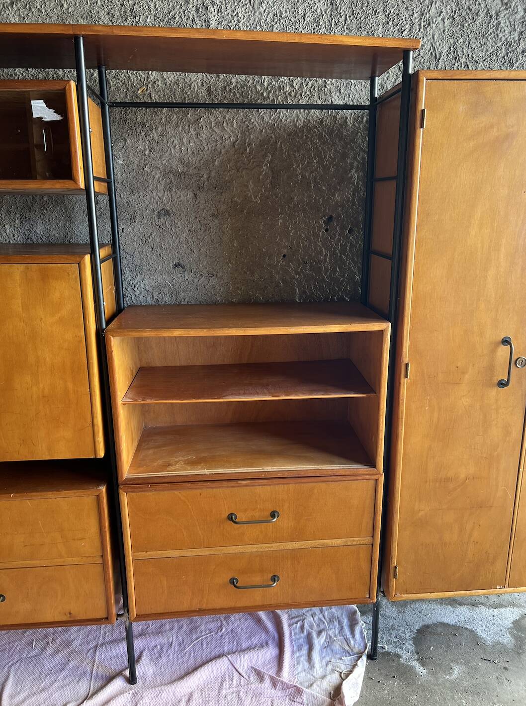 Scandinavian Modular Library Shelf (70s)