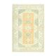 Vintage Turkish Oushak Handmade Wool Cotton Beige Area Rug 162x242