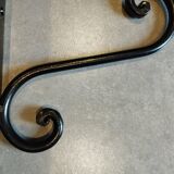 Retro wrought iron bracket set of 2
