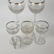 Set de 6 verres ballon à vin verre granité