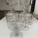8 crystal ice cream cups