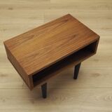 Walnut bedside table, Scandinavian design