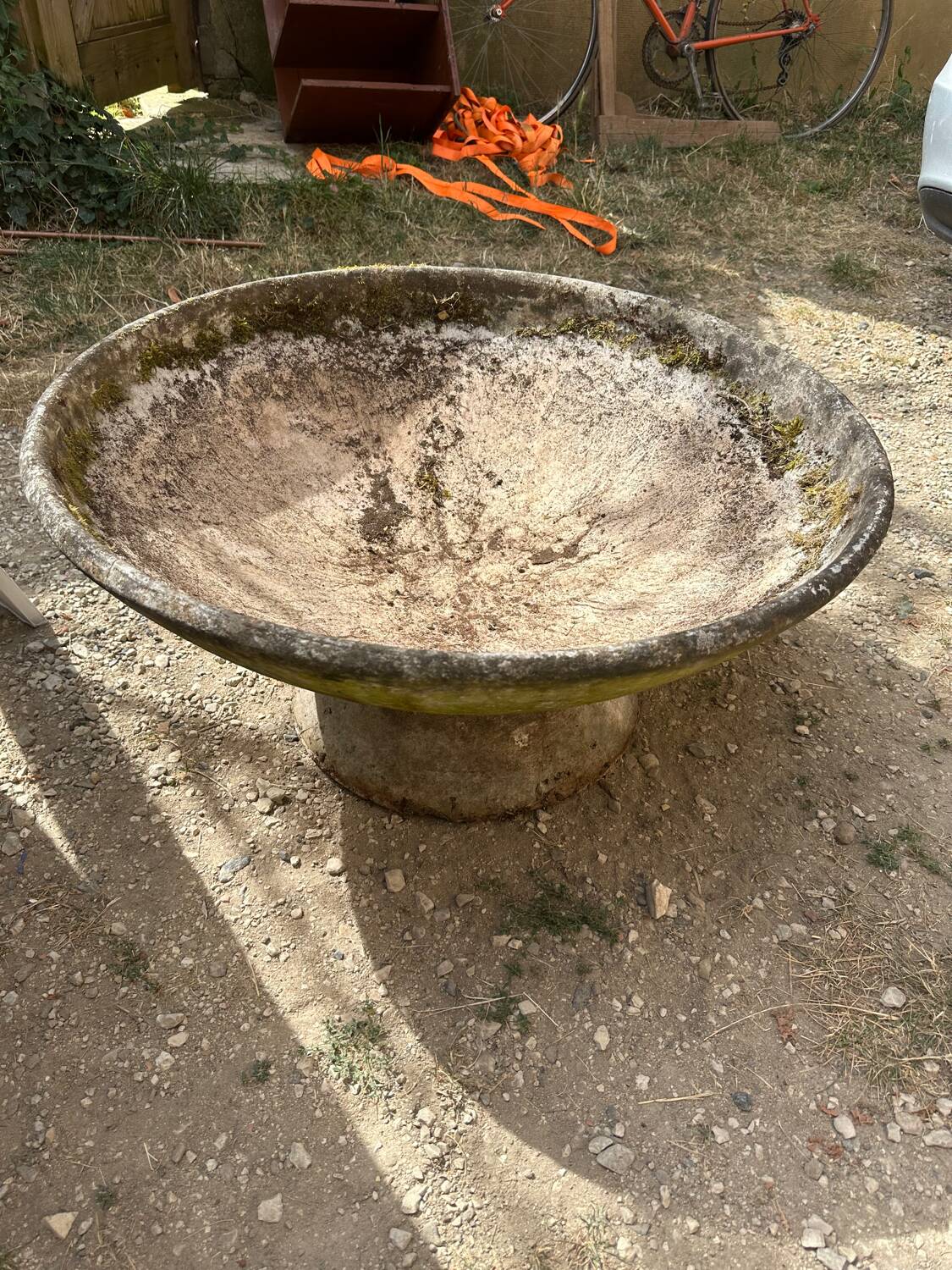 Cement planter