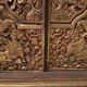 Indochinese temple frame and door