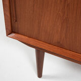 Danish cabinet in 2 parts in teak by Svend Aage Rasmussen for Alderslyst Møbelfabrik