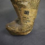 Life-size sculpture “Running Figure” by Karol Broniatowski, 1972