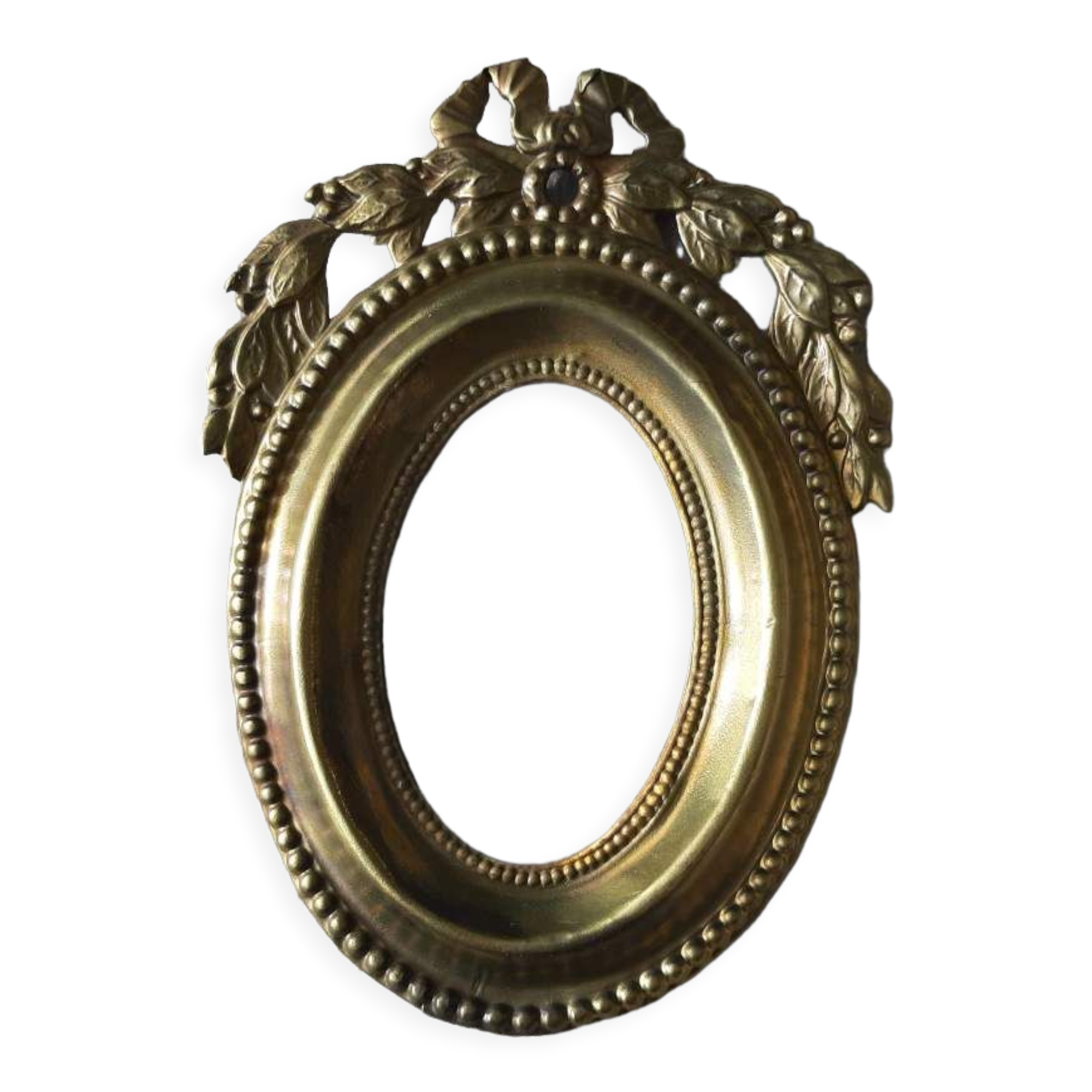 Brass photo frame
