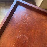 Set of two Habitat mahogany consoles