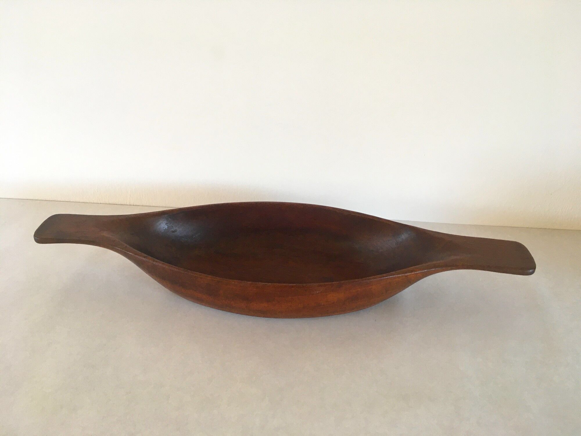 Vintage teak dish Ari Form Italy 60s