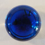 Sulphide / Paperweight THE DOLPHINS with blue background nº2