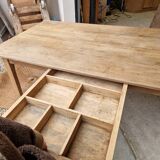 Oak farmhouse table