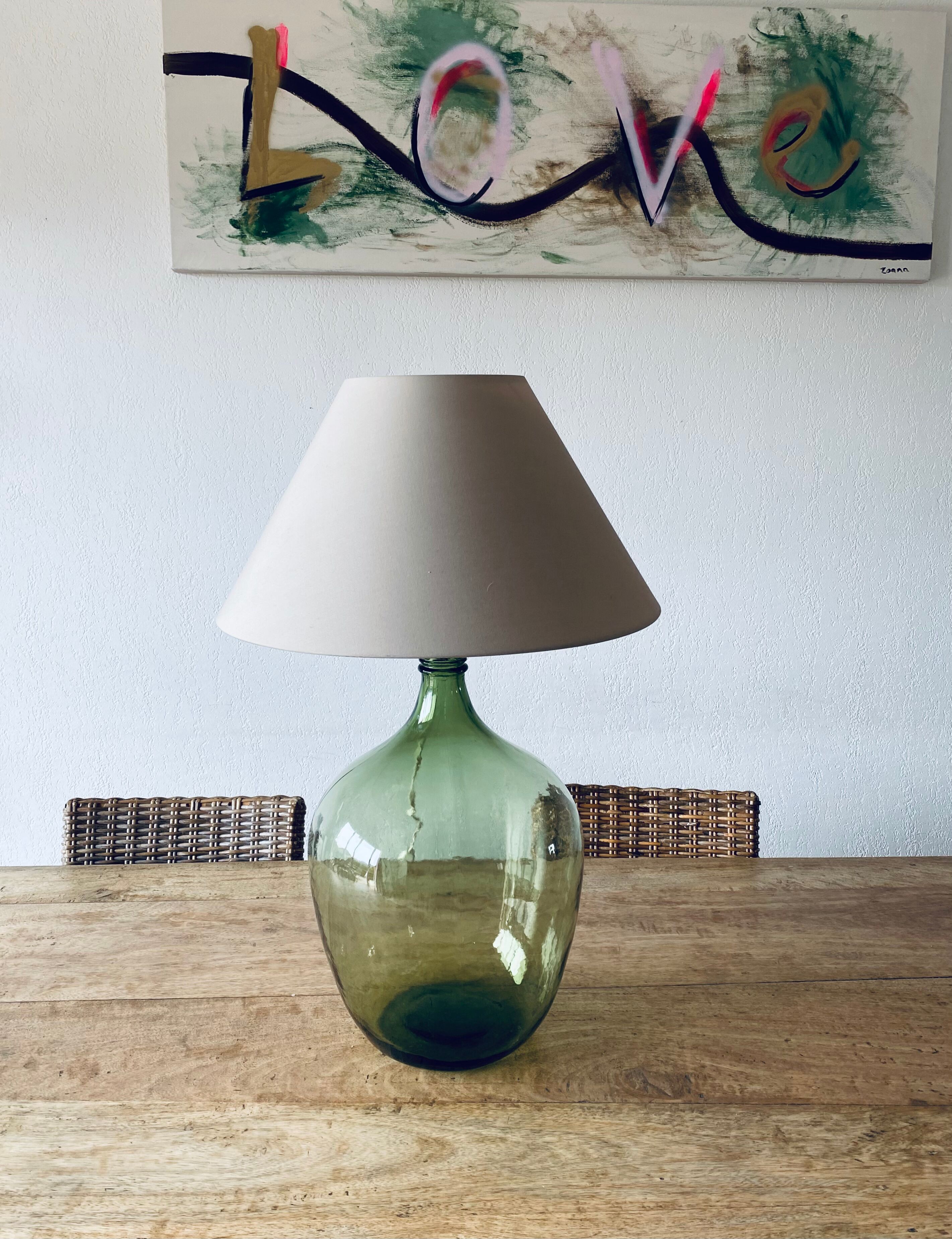 Big vintage Jeanne lady lamp