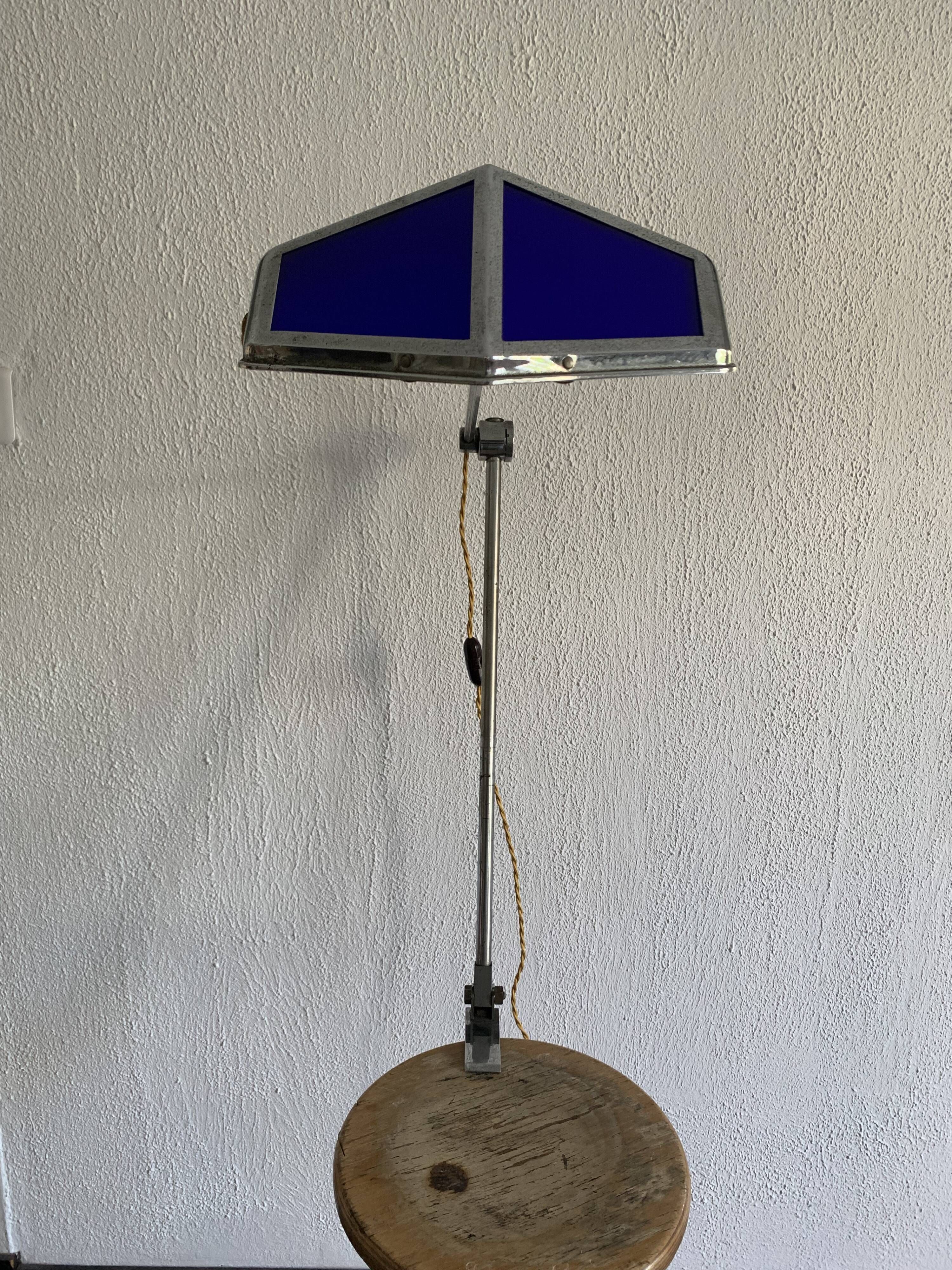 Large vintage lamp 1920 Pirouett architect Art Deco - 50 cm