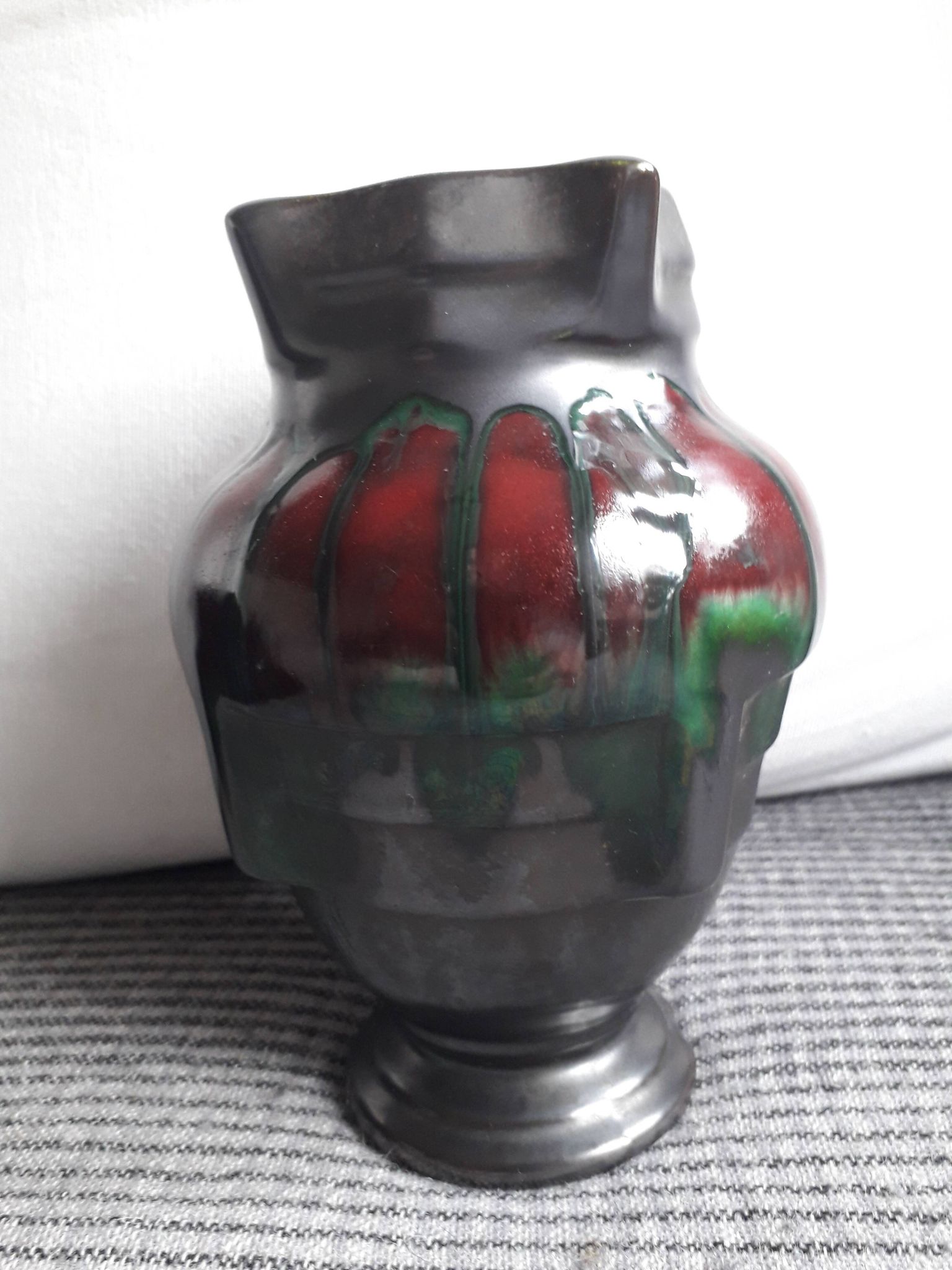 Vase vintage en céramique belge