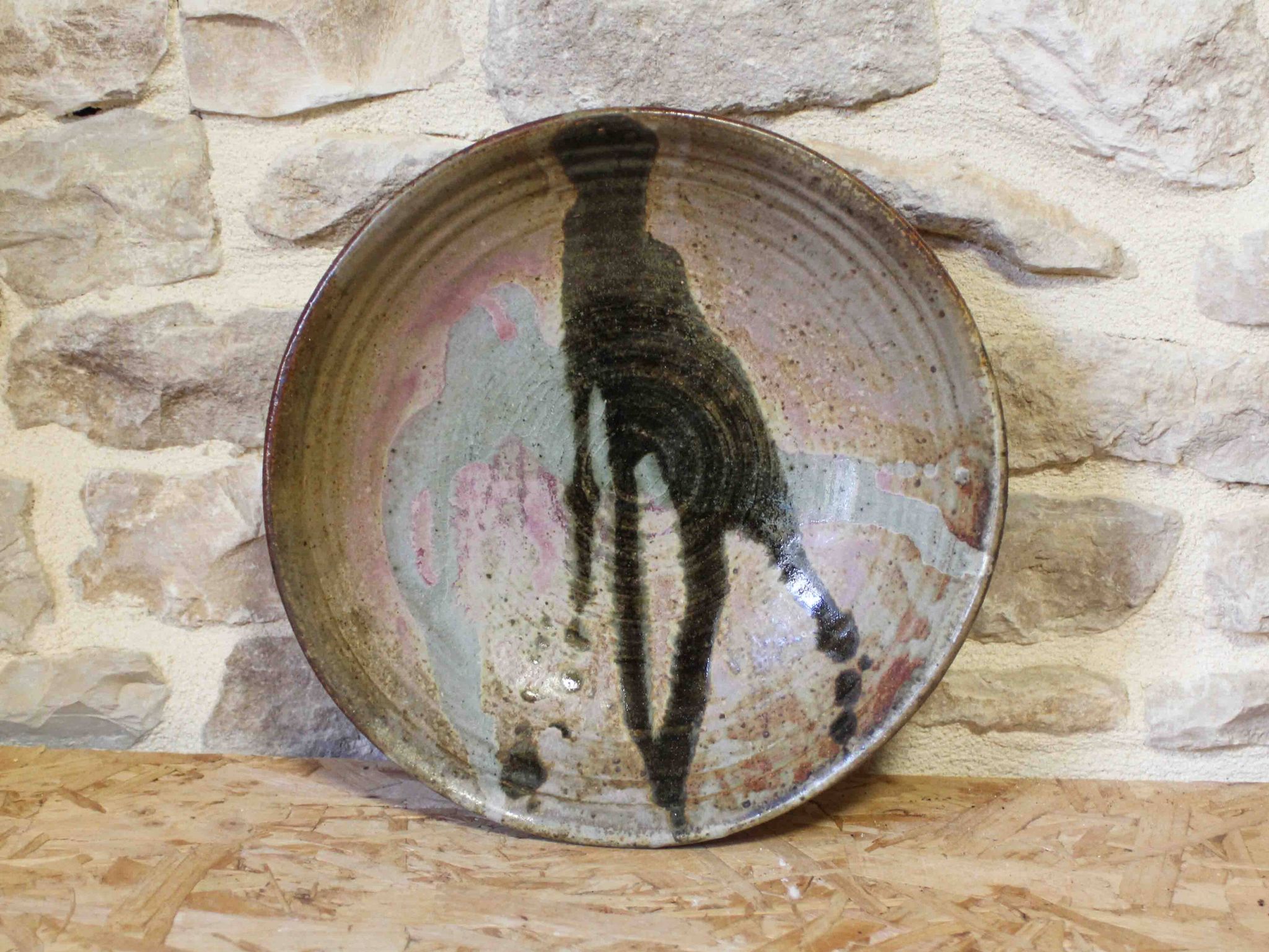Coupe en grès émaillé Odile Devauchelle