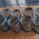 Set of vintage bohemian glasses