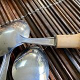 6 small vintage spoons Bamboo Japan