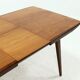 Extendable Teak Dining Table By Louis van Teeffelen for WeBe, 1950's