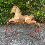 Vintage mobo toys horse on springs