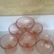 6 large dessert ice cream bowls Rosaline Luminarc France