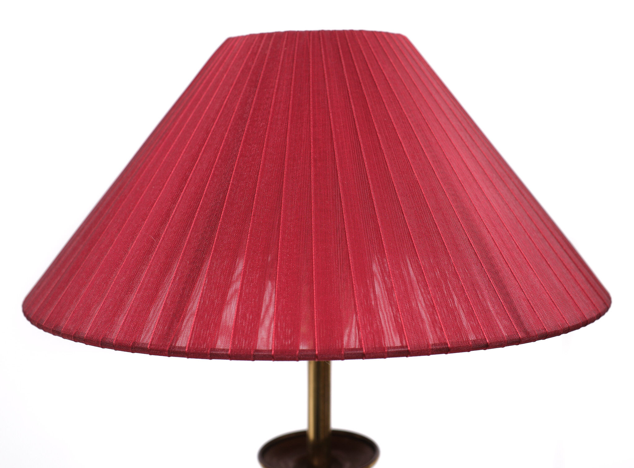 Vintage Set Brass Table Lamps, 1970s
