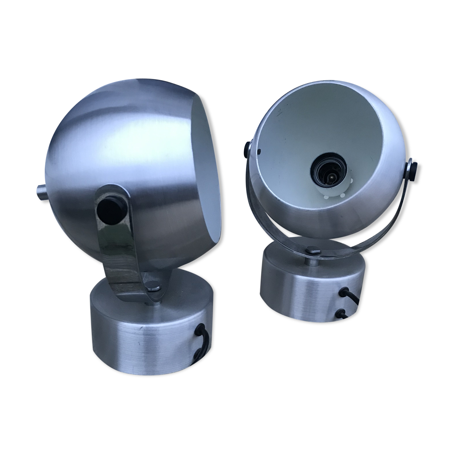 Pair of Eye-Ball wall lights