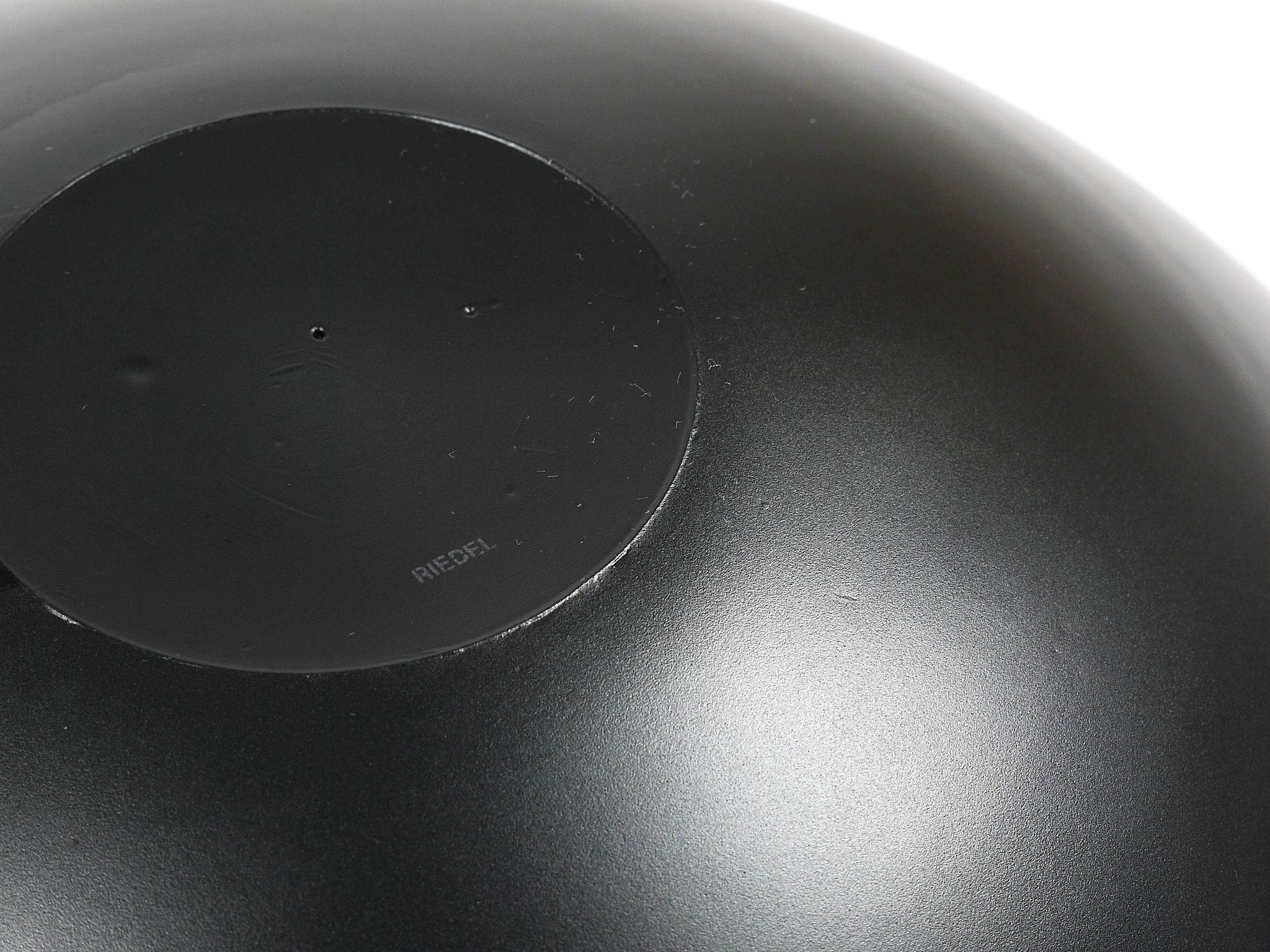 Grand Bol Centre Noir Riedel x Mesa Design, Post-Modernisme Italie, 1980