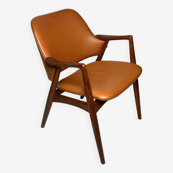 Vintage teak armchair by Alf Svensson for Dux, Sweden 1960s