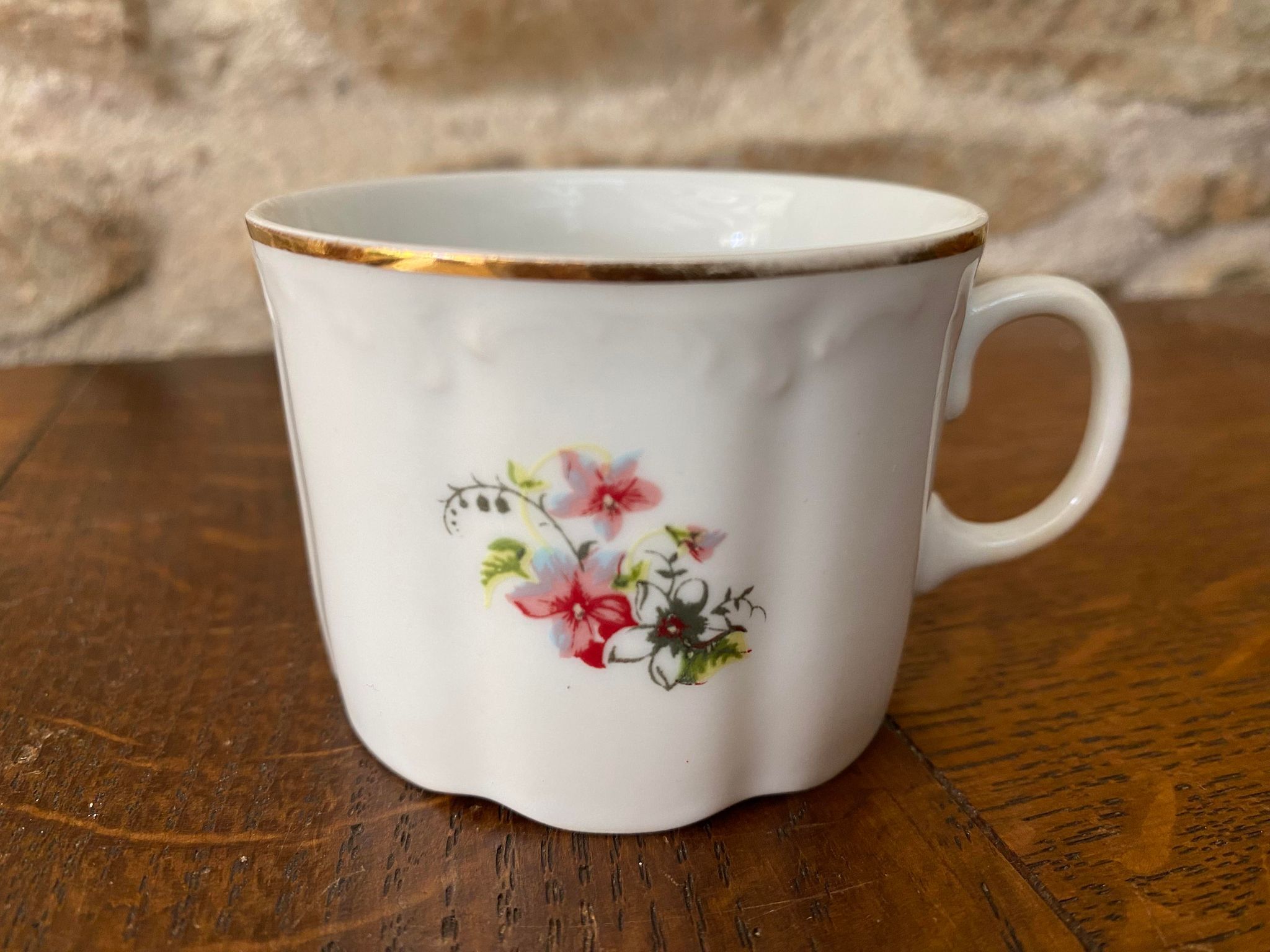 Arpo Curtea Porcelain Cup from Arges Romania