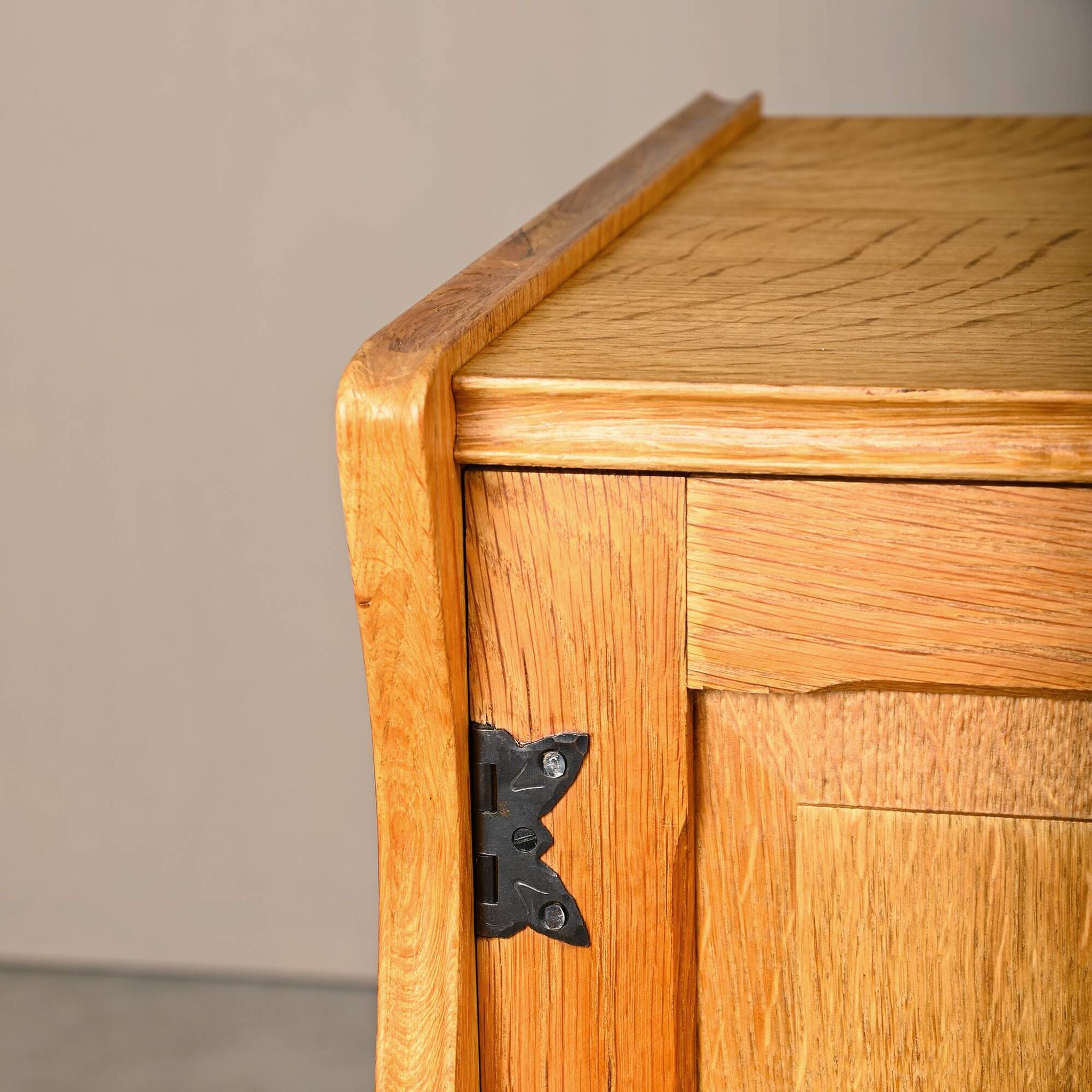 Danish Mid-Century Henning Kjærnulf Oak Bedside Cabinets or Sideboards