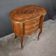 Petite Commode Coiffeuse en Acajou, style Transition – 1940