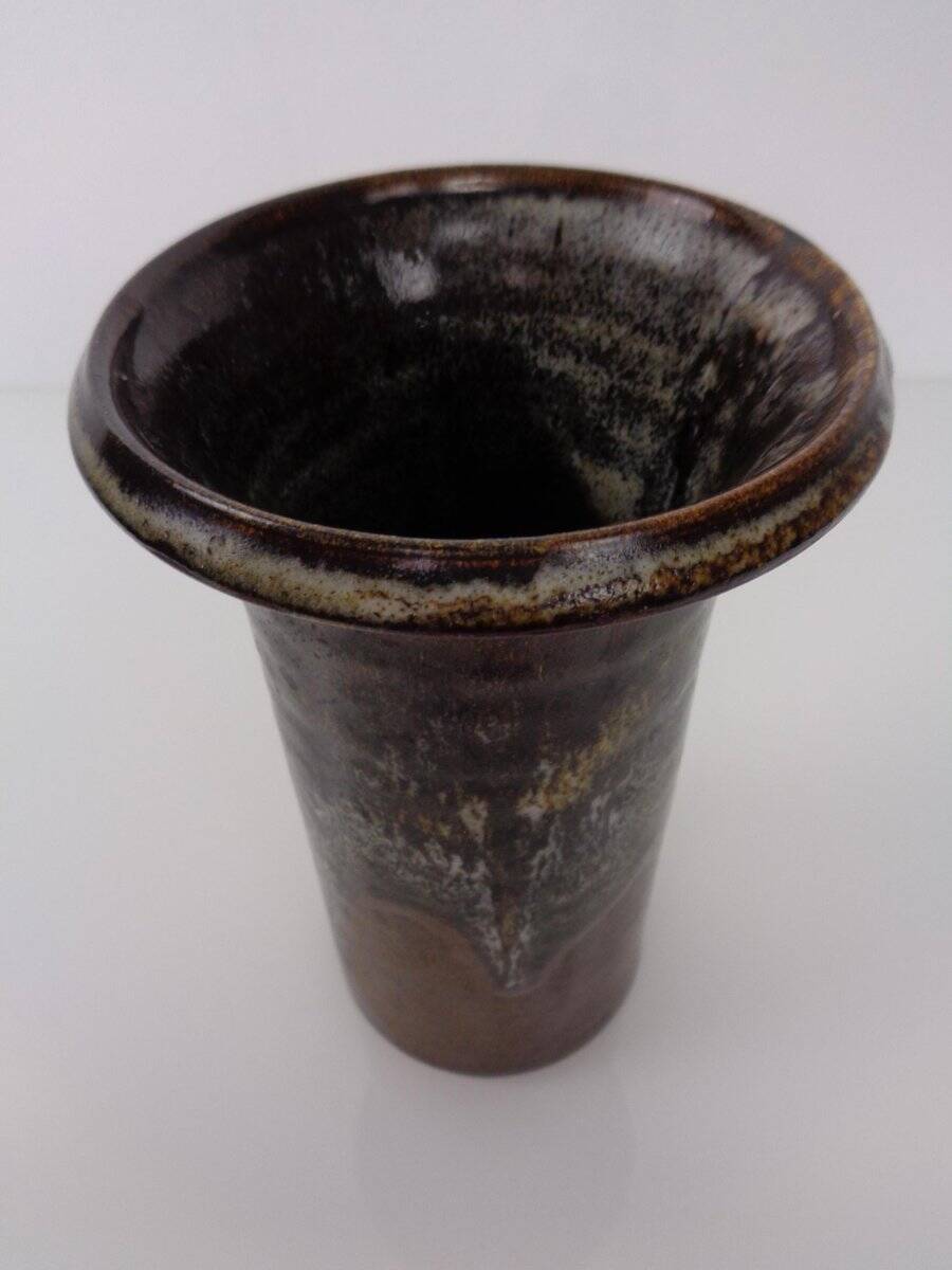 Danish Studio Ceramic Vase, 1960s