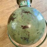Jieldé articulated lamp with 2 arms, Vespa green, retro industrial design, vintage workshop lamp from the 1950s-60s.