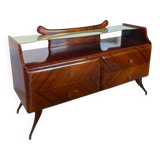 midcentury rosewood chest of drawers.