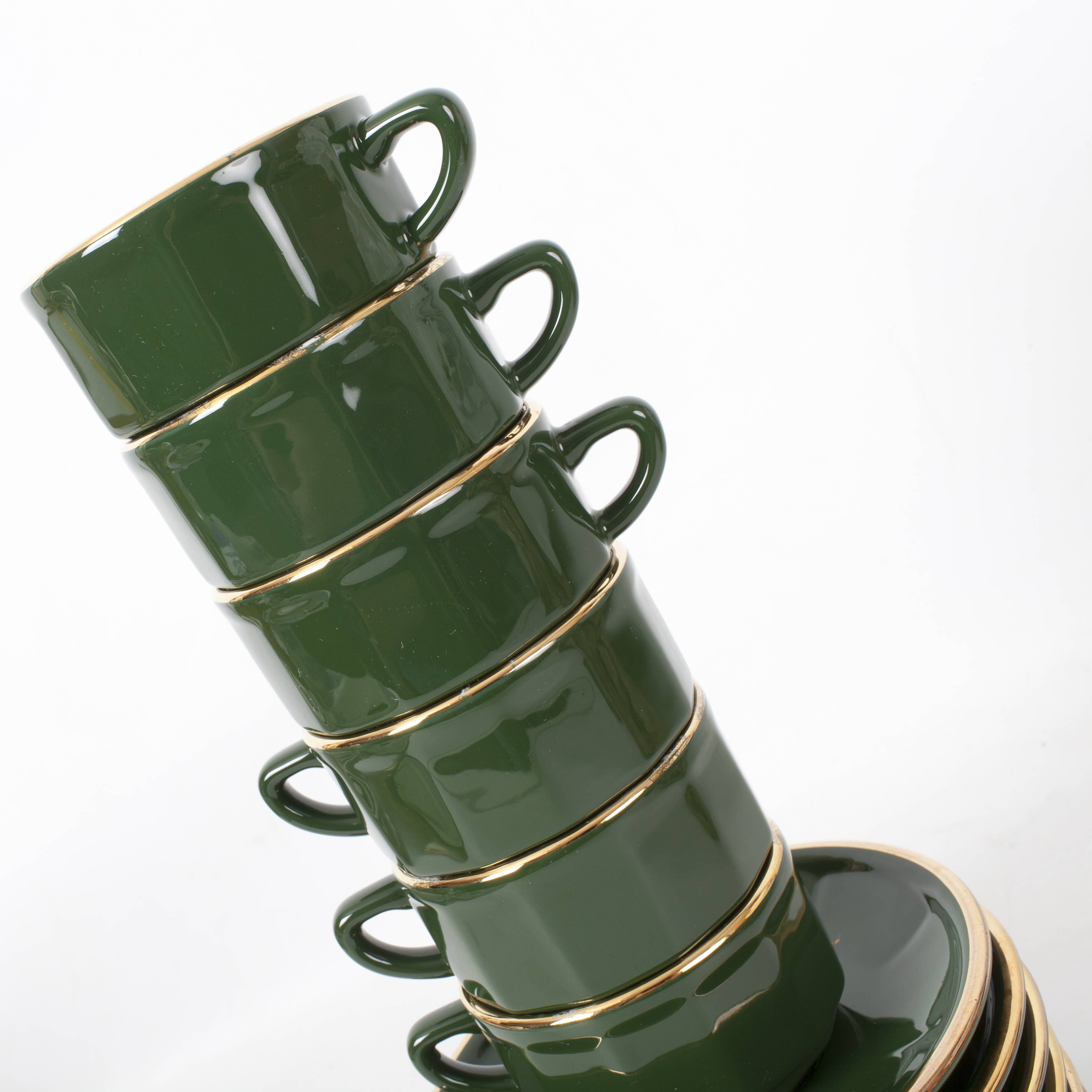 6 cups to coffee Yves Deshoulières Apilco