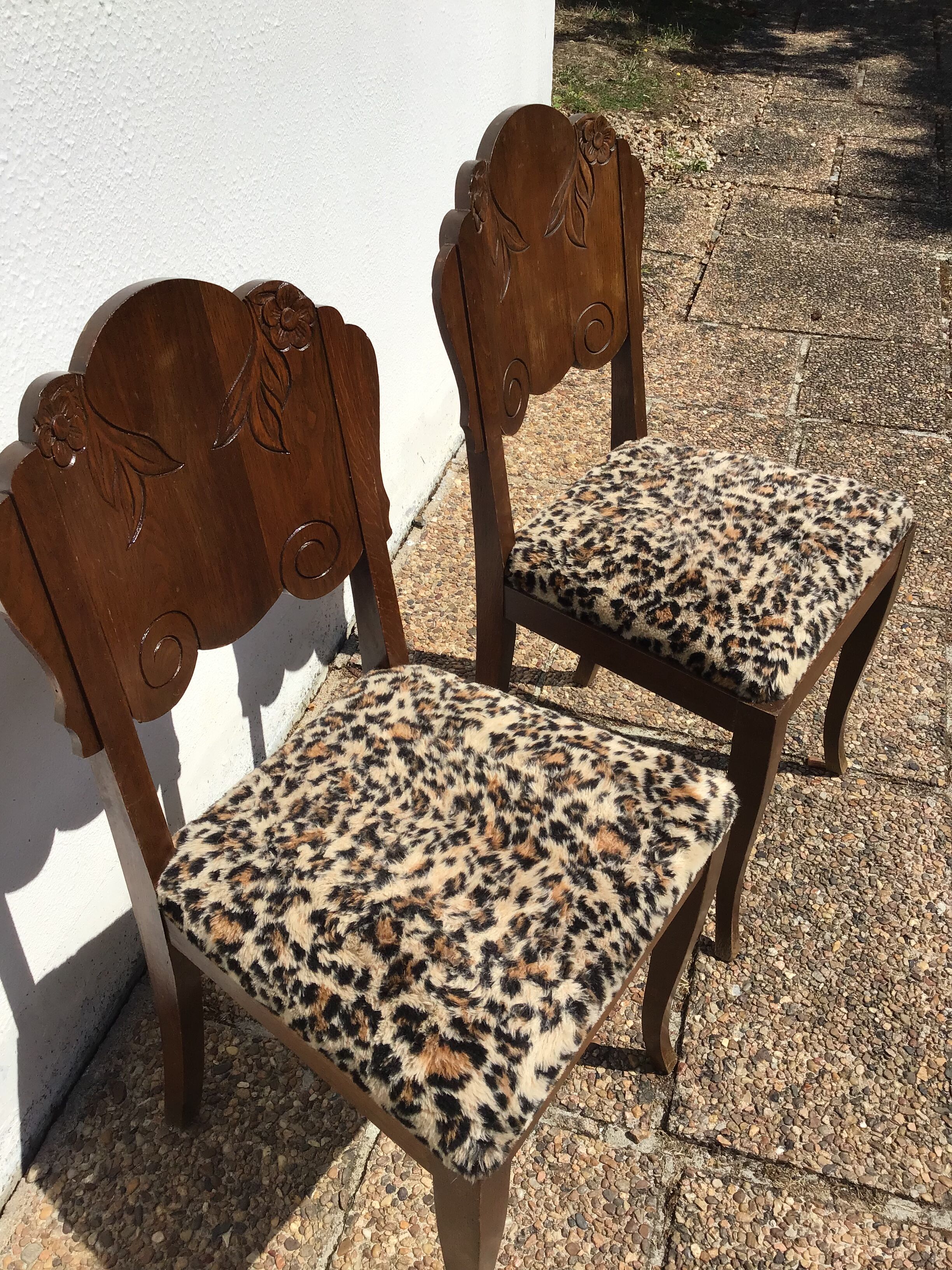 Art deco chairs