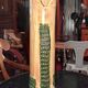 Large glazed stoneware vase signed "Haut 49"