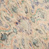 3x9 Pale Orange & Blue Vintage Runner Rug, 80x283Cm SK 6027