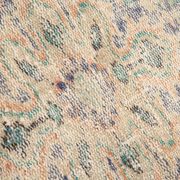 3x9 Pale Orange & Blue Vintage Runner Rug, 80x283Cm SK 6027