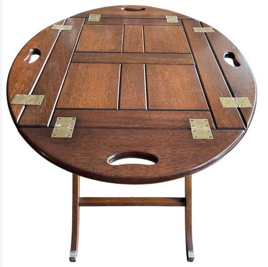 Table basse de marine "Buttler" XIXe