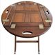 Table basse de marine "Buttler" XIXe