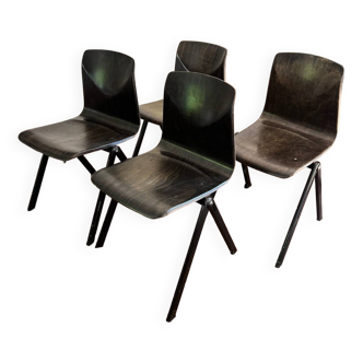 4 chaises Mullca