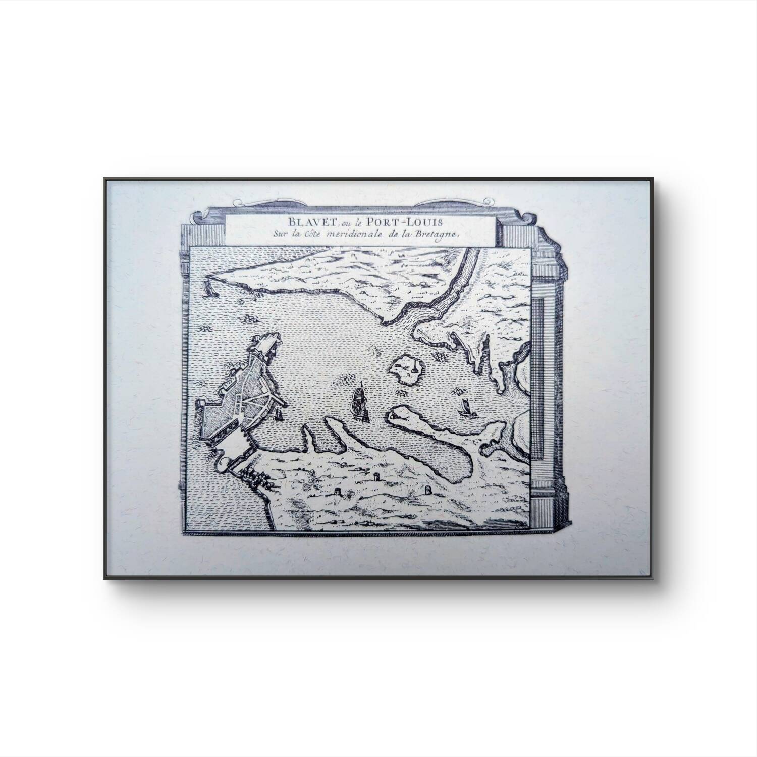 Printed in 1970, Port-Louis, Brittany.